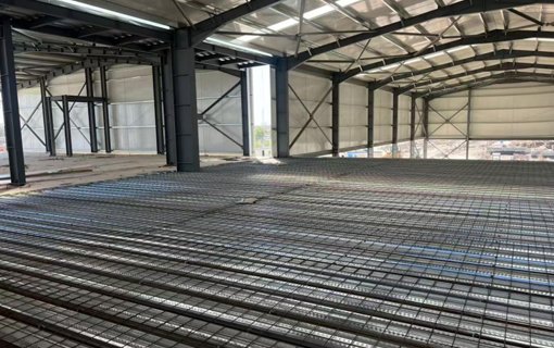 Custom Steel Structure Fitness Center with Swimming Pool Fully Installed in Iraq Villa Community